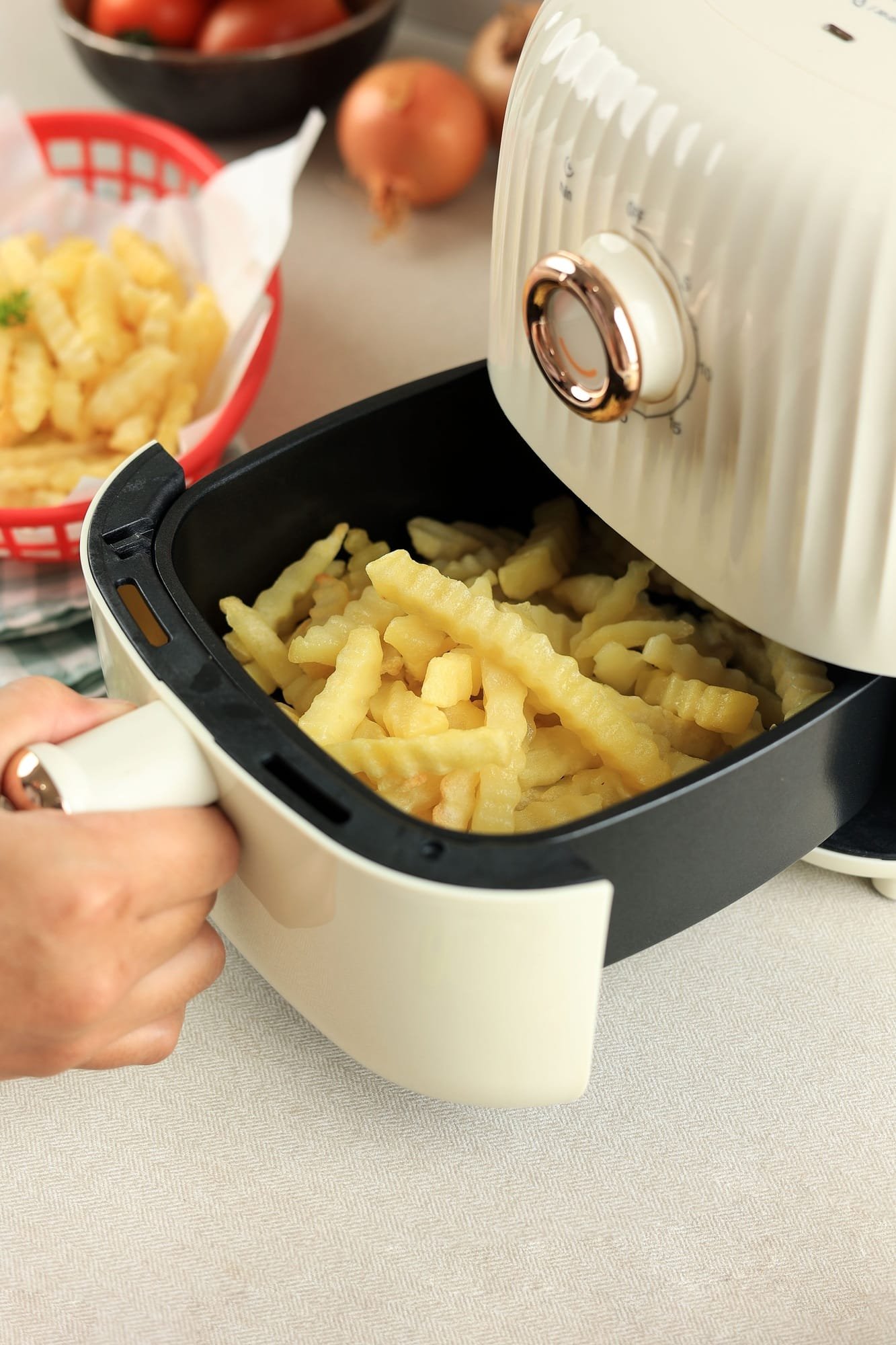 Making French Fries with Air Fryer